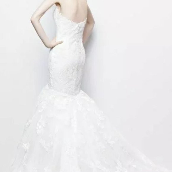 Enzoani Imala Ivory/Antique Size 10 - Picture 2 of 2